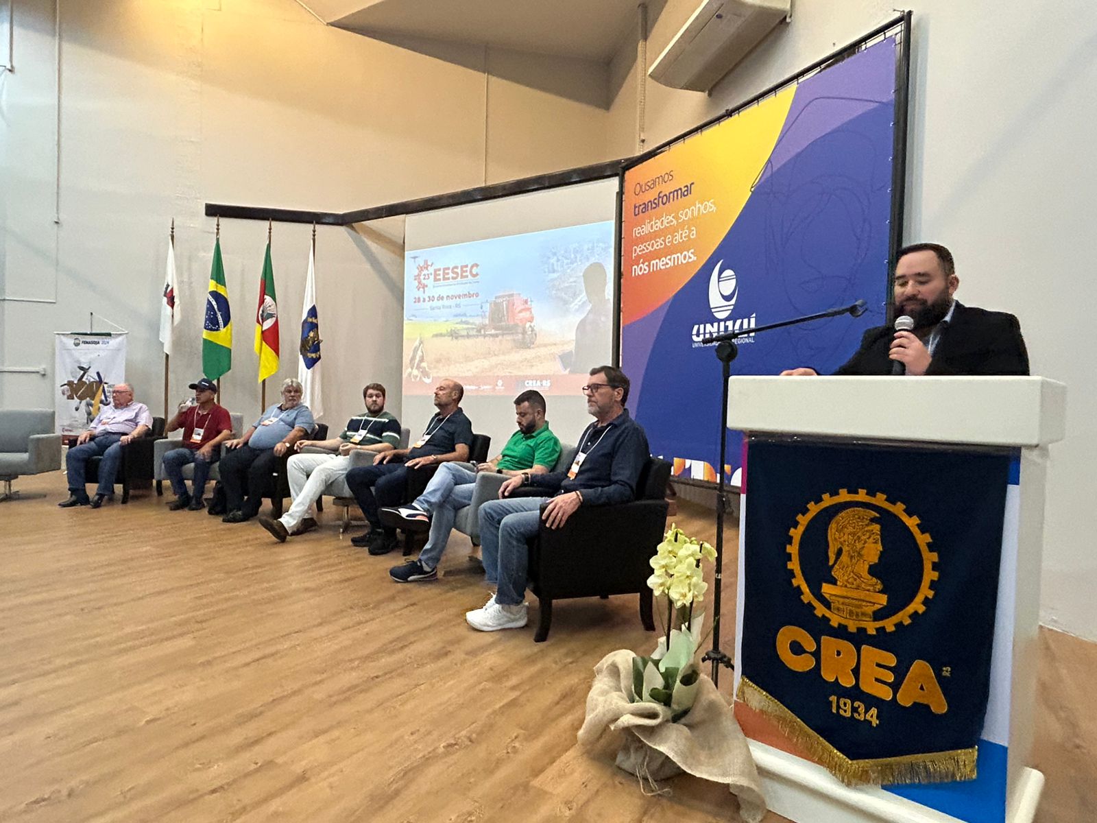 Representantes regionais do CDER-RS